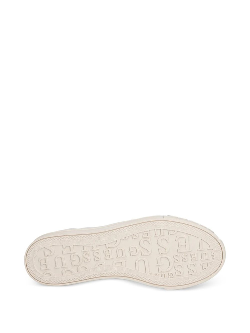 Issah piped-trim sneakers 5