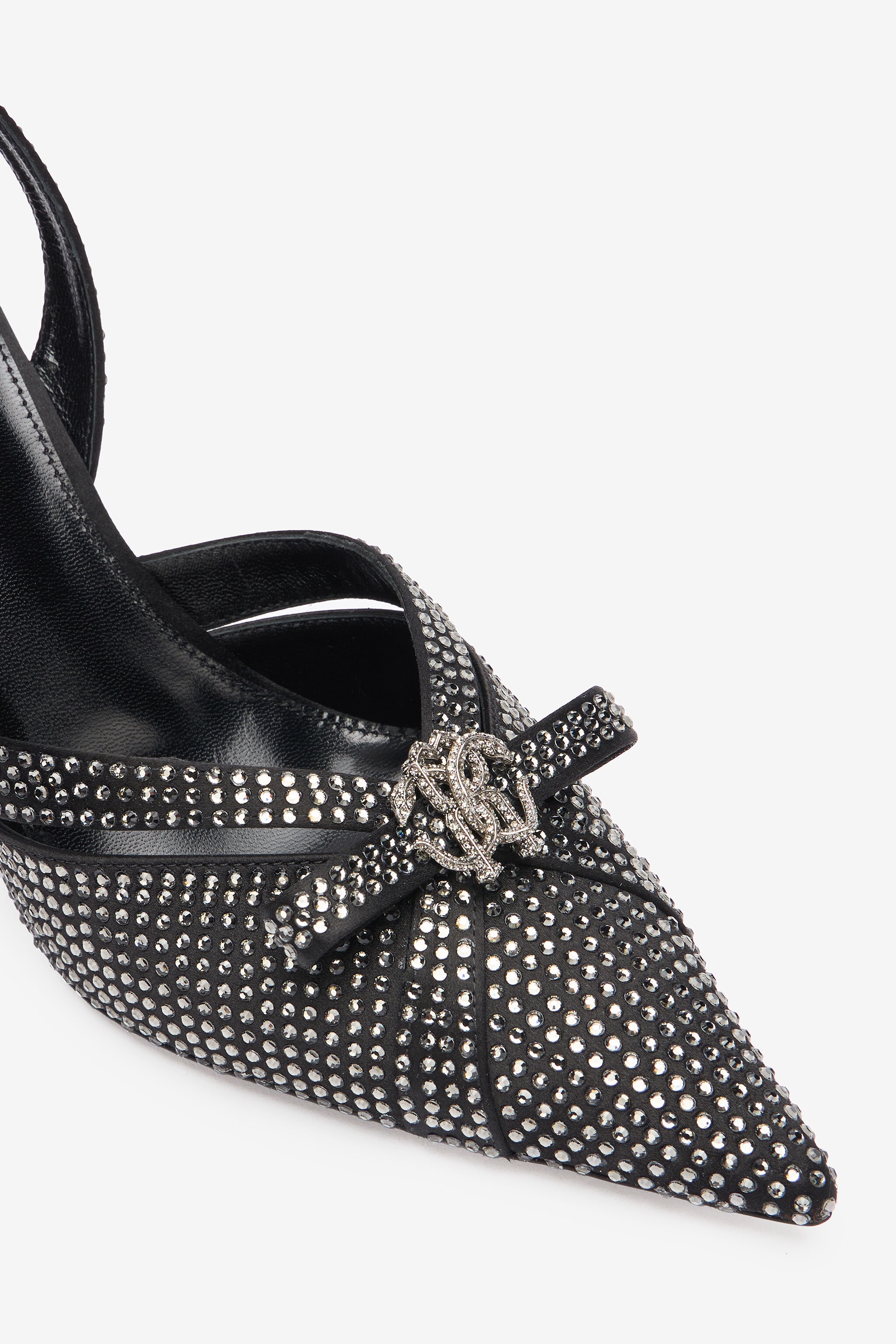Slingbacks With Rhinestones - 5