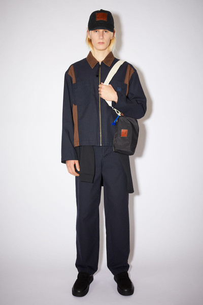 Acne Studios Workwear jacket - Navy/Dark brown outlook