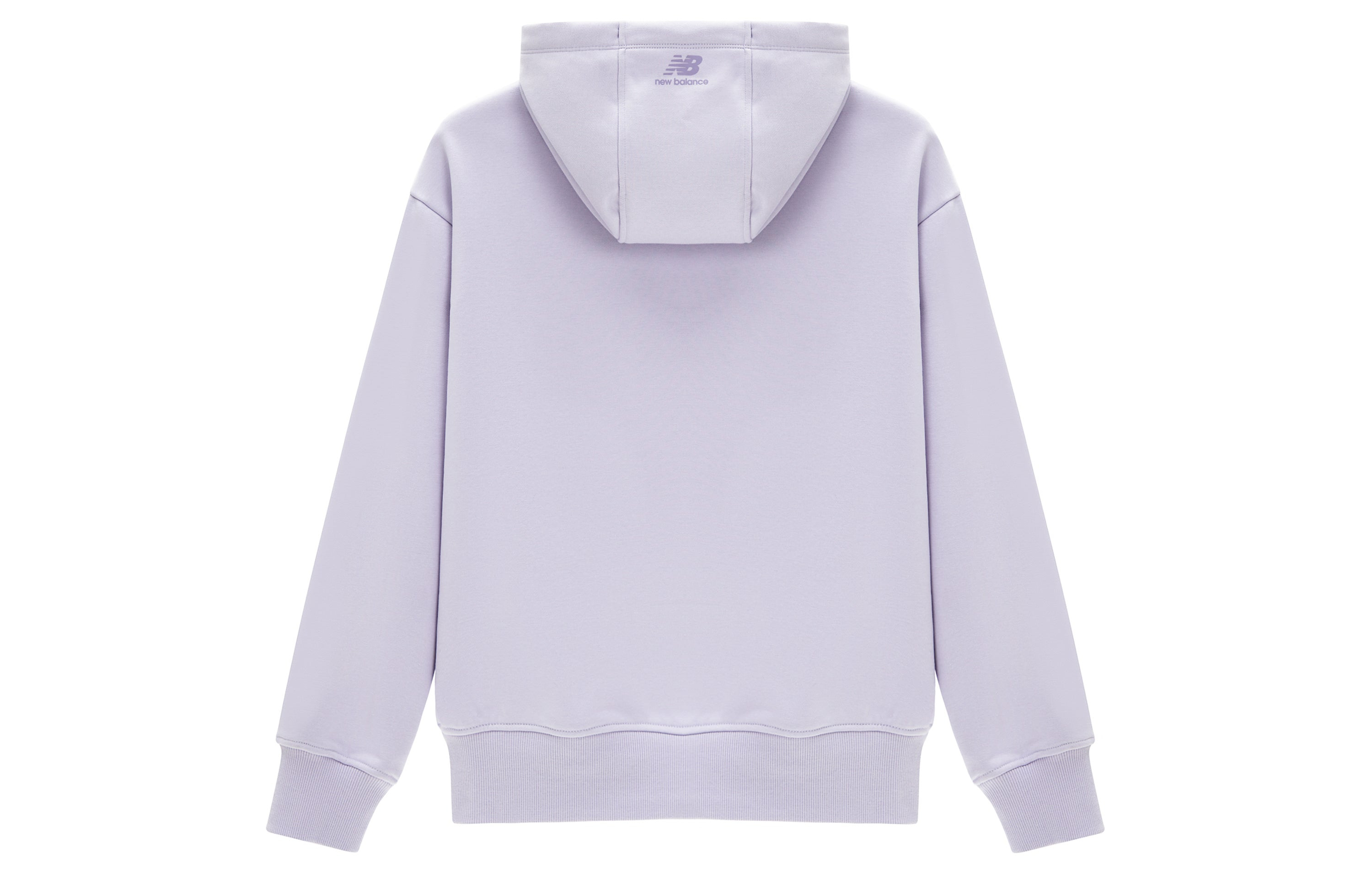 (WMNS) New Balance Logo Sportswear Hoodie 'Purple' 5CD12132-DV - 2