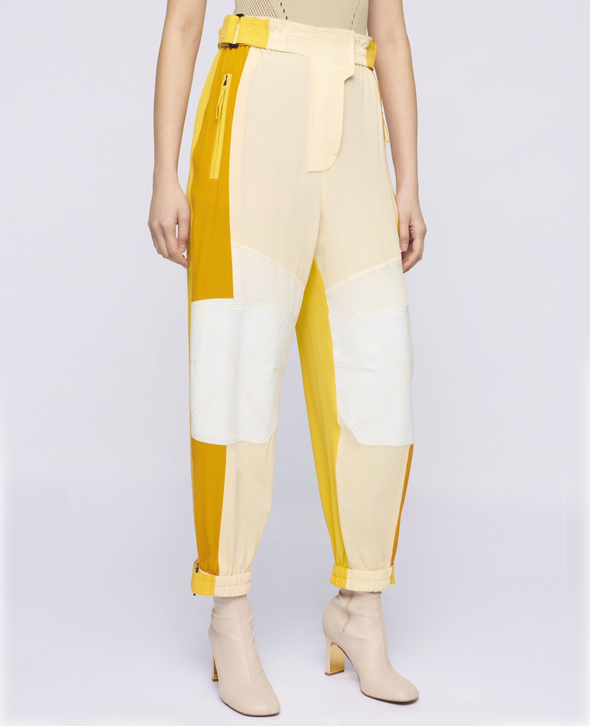 Lacey Silk Pants - 4