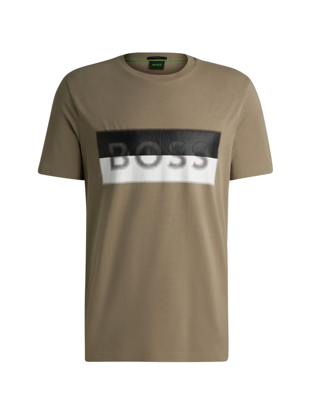 letter block T-shirt - 1