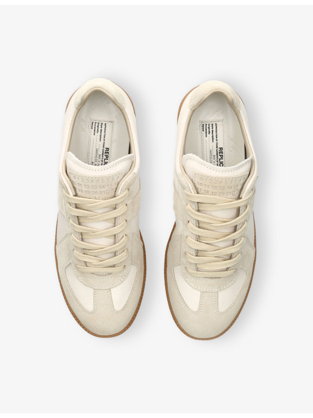 Replica Leather Trainers - 2