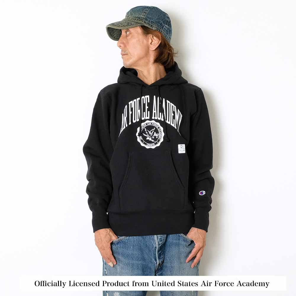 REVERSE WEAVE PULLOVER HOODED SWEATSHIRT - USAFA - C3-C116 - 11