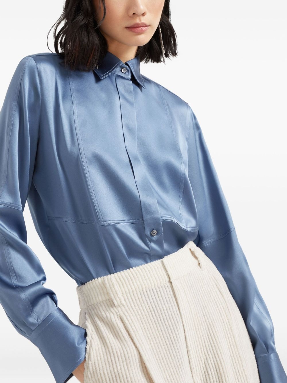 silk shirt - 5