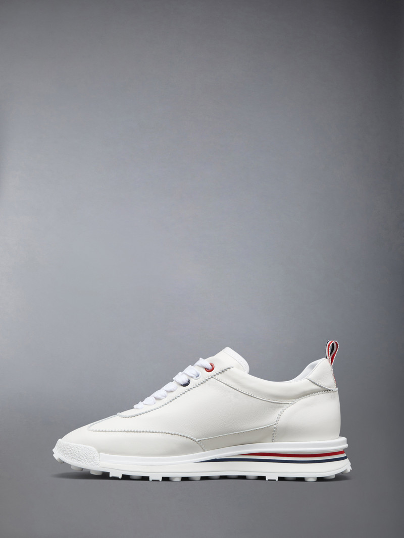Thom Browne SOFT NAPPA RWB TECH RUNNER SNEAKER outlook