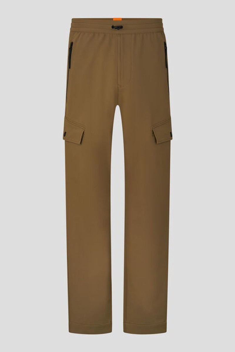 Aidan Softshell combat trousers in Brown 1