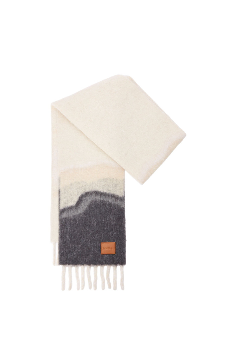 Scarf in alpaca and wool blend 1