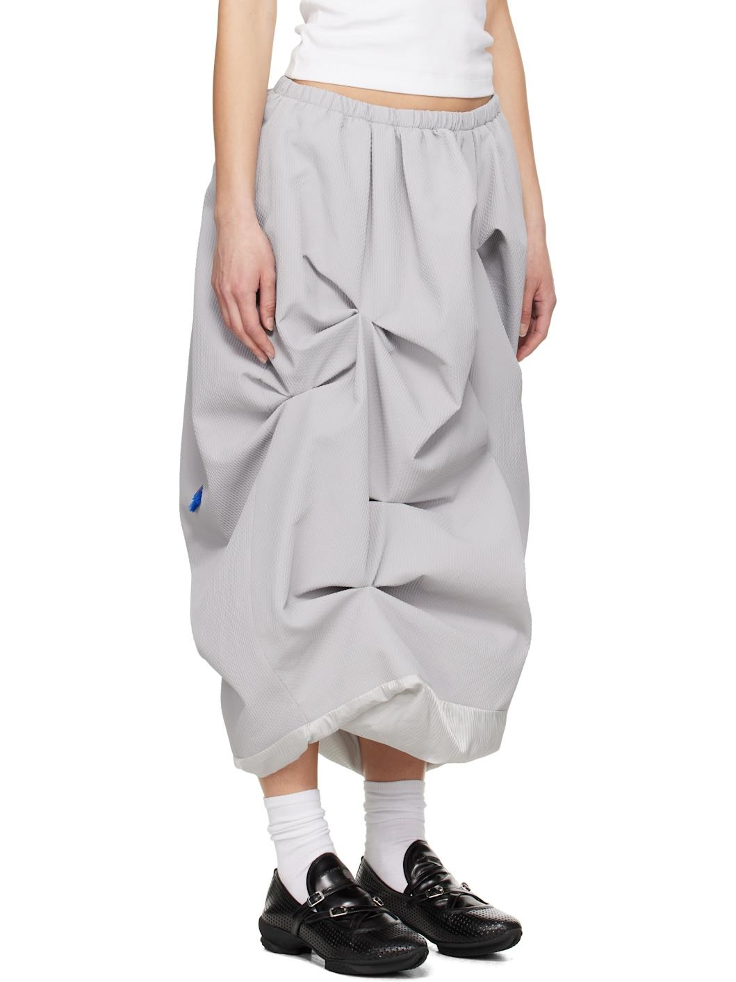 Gray Product. 73 Midi Skirt - 2