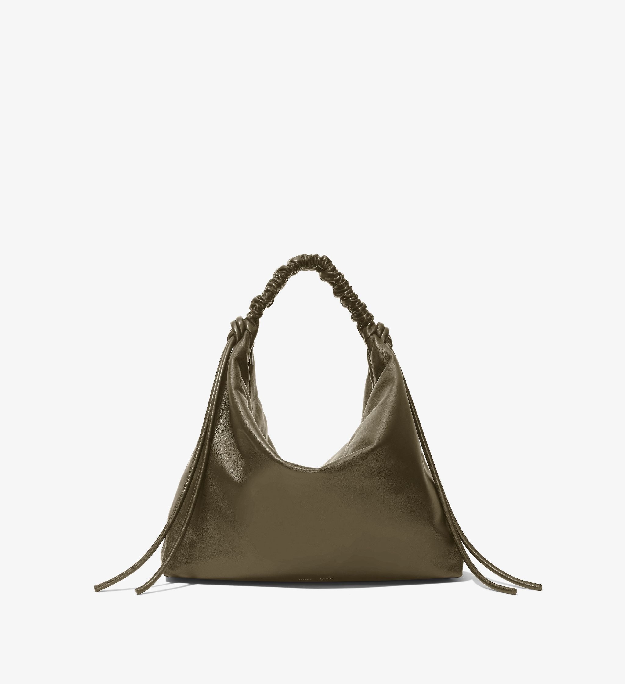 Large Drawstring Shoulder Bag - 1