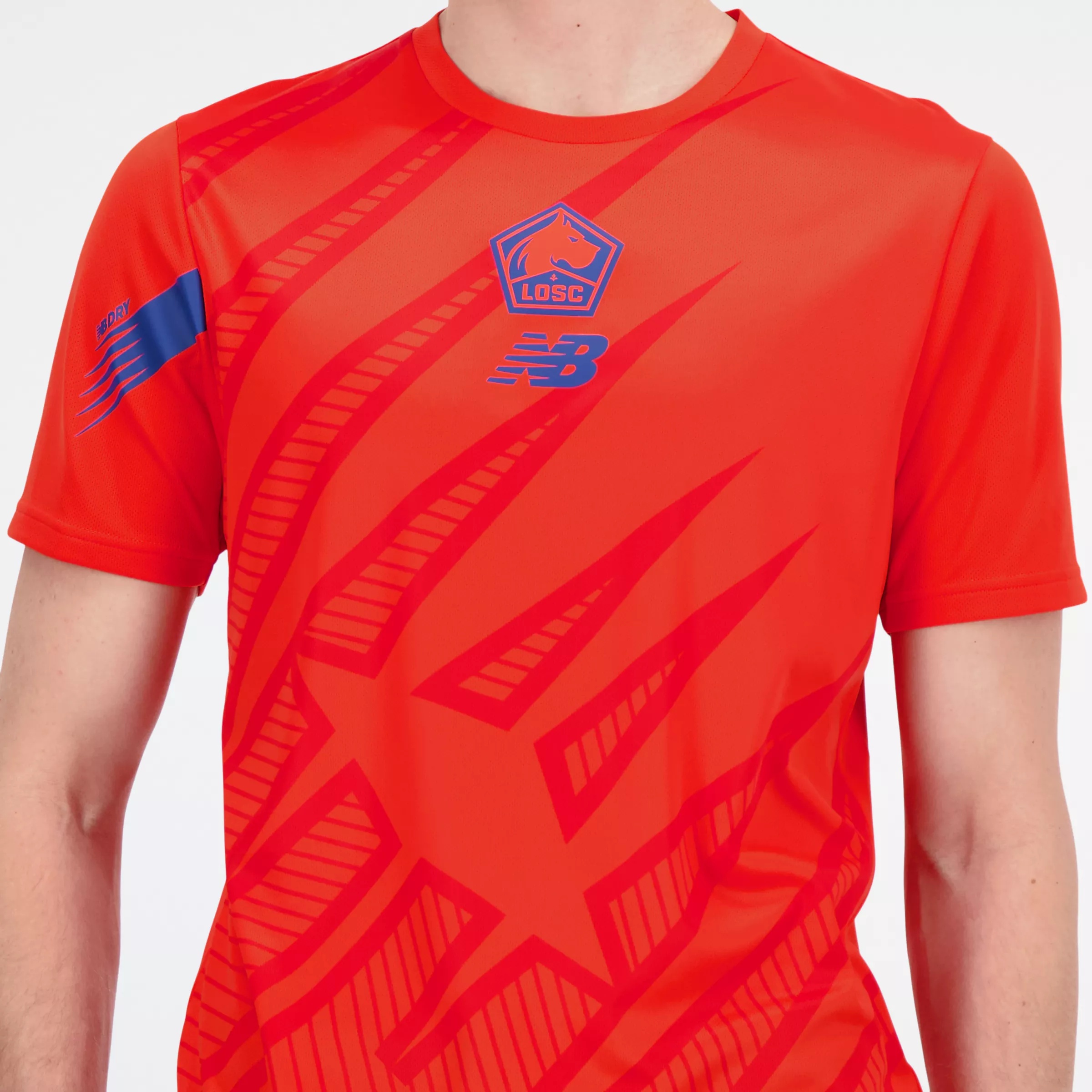 【New Balance】☆お洒落☆Lille LOSC Lightweight T-Shirt Lille LOSC Small Logo T-Shirt - New Balance