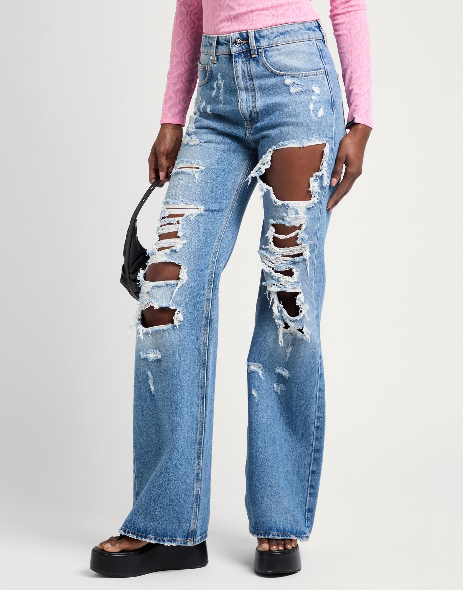 Blue Women's Bootcut Jeans - 4