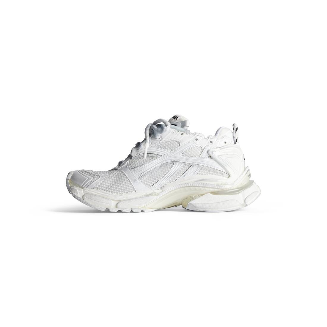 Men's Runner Sneaker in White - 4