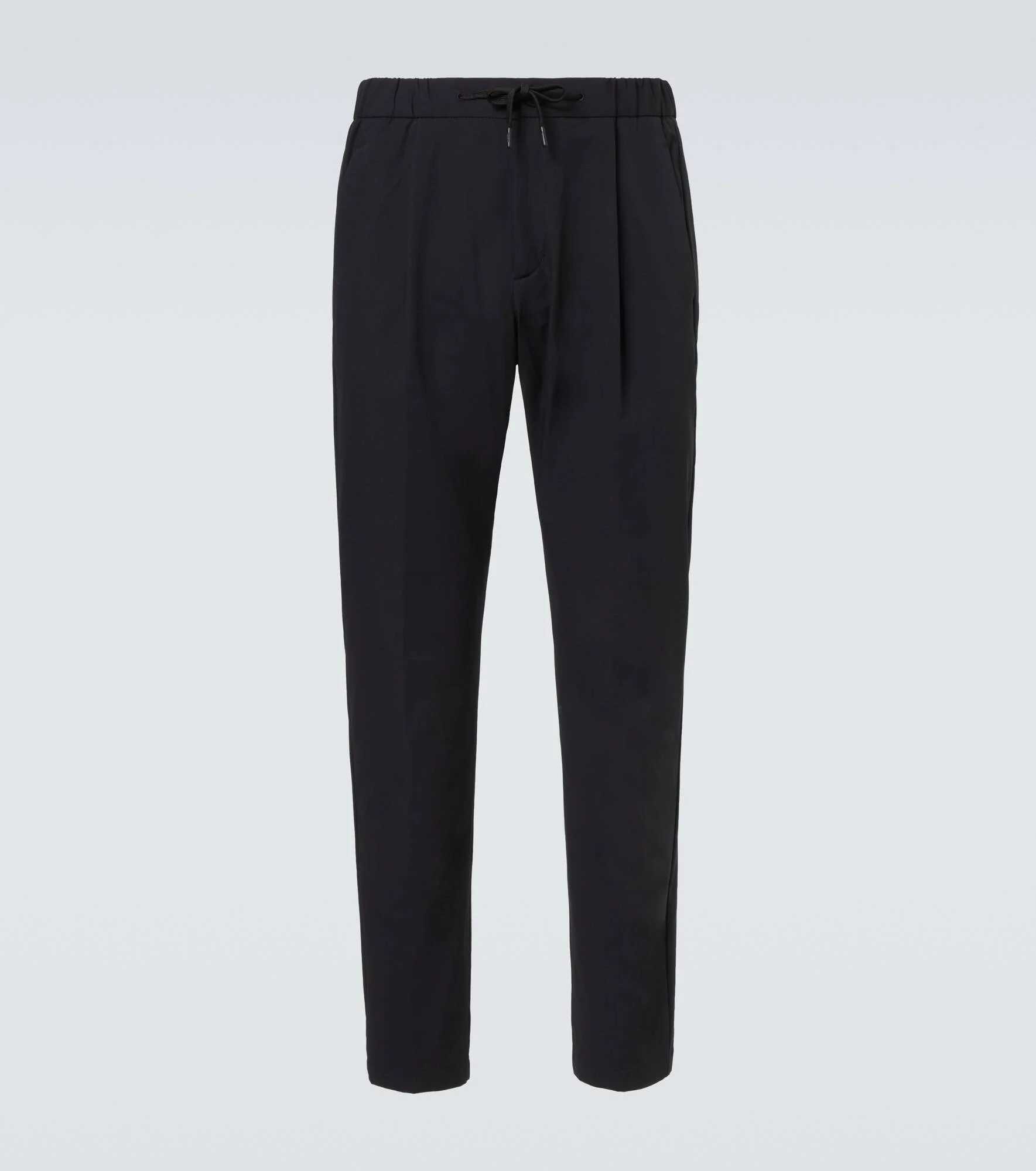 Mid-rise tapered pants - 1