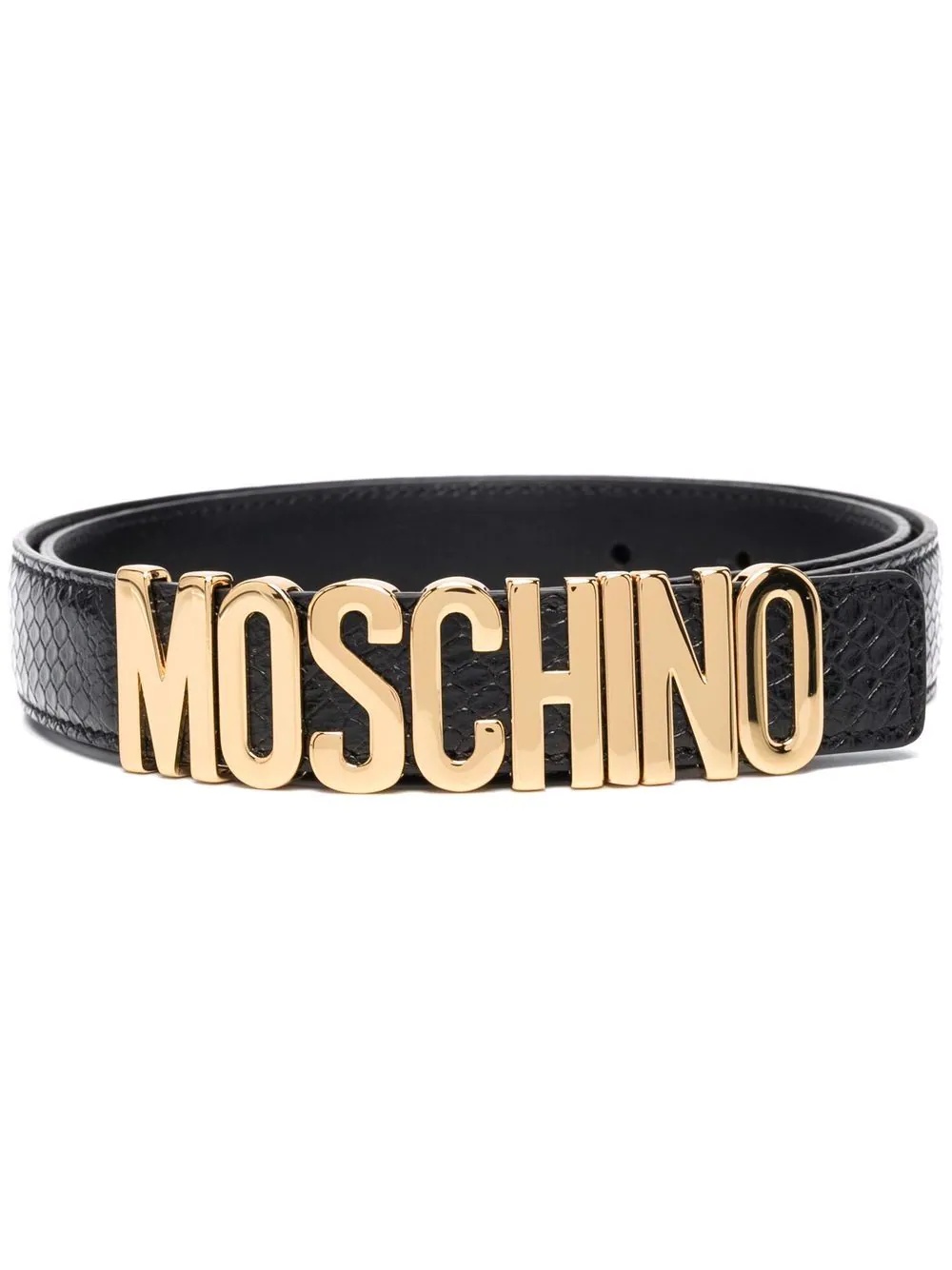 logo-embellished belt - 1