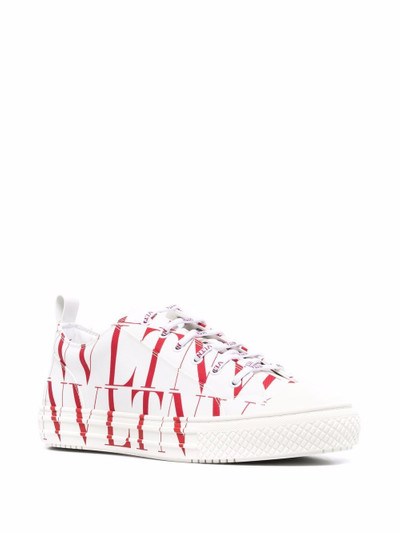 Valentino logo-print sneakers outlook