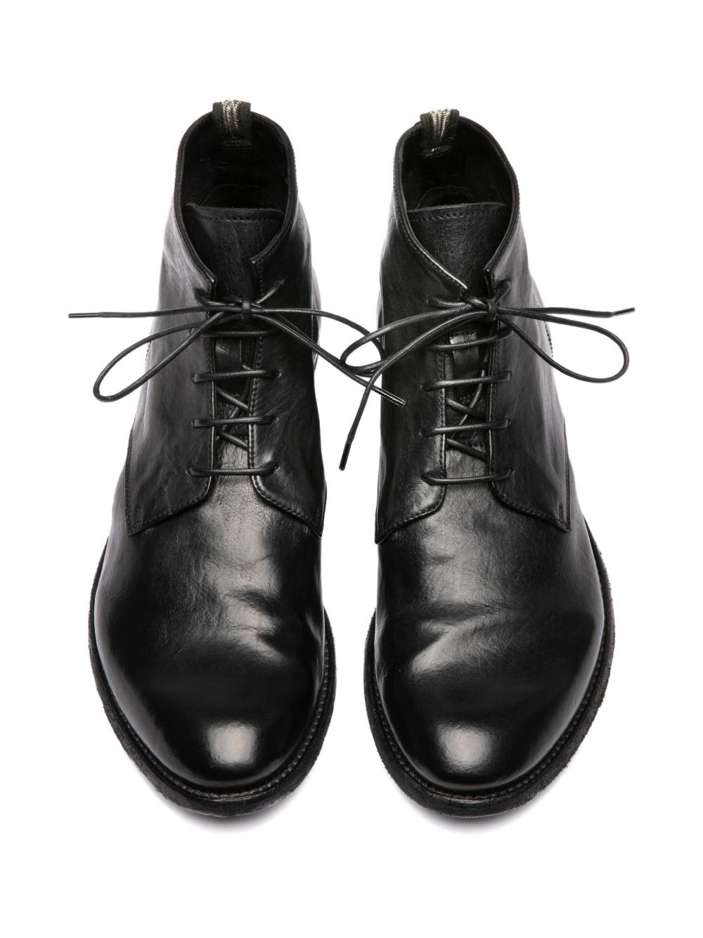 Archive lace-up leather boots - 5