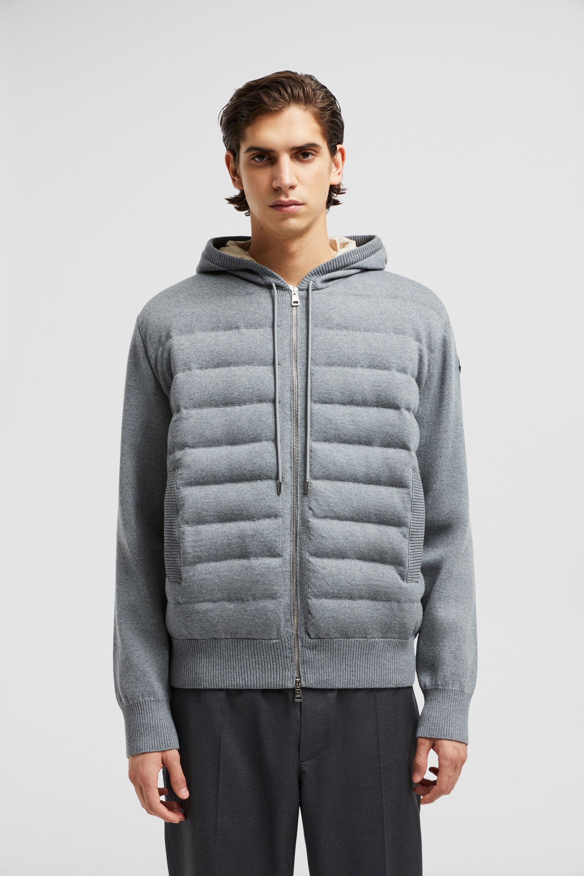 Moncler reversible hoodie zip up ★関税込 Moncler Padded Cotton Zip-Up Hoodie | REVERSIBLE