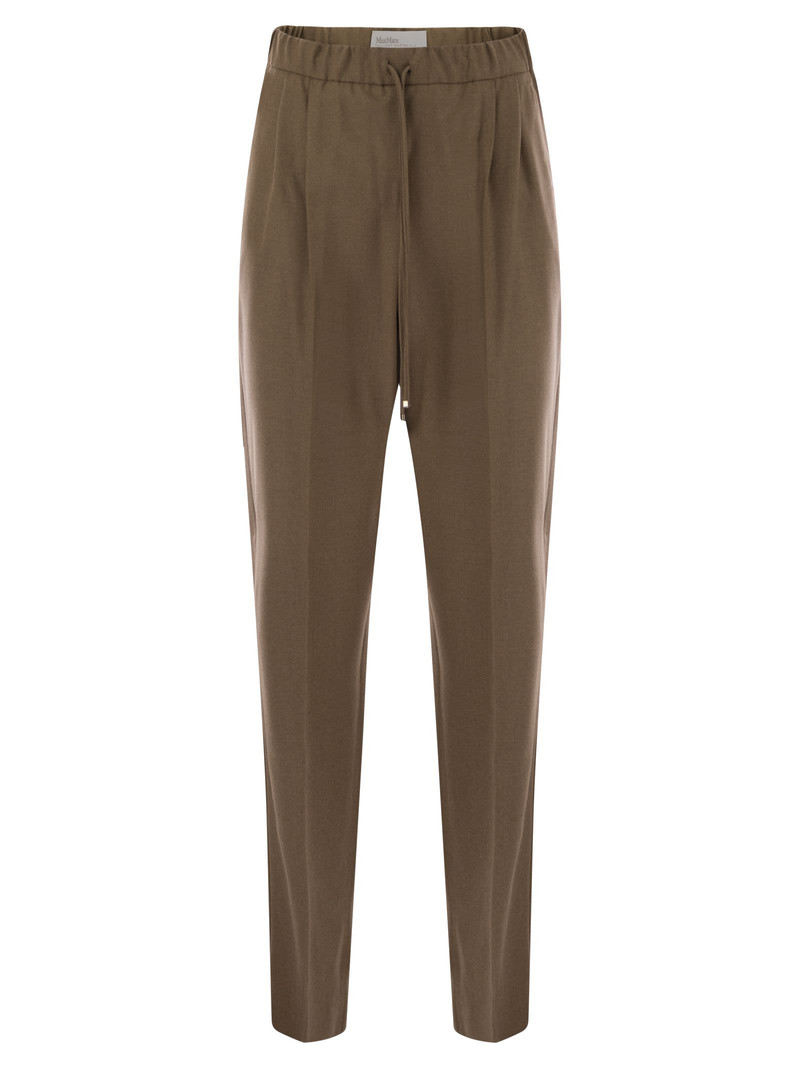 Maxmara Women Gatti - Cashmere Drawstring Trousers - 1