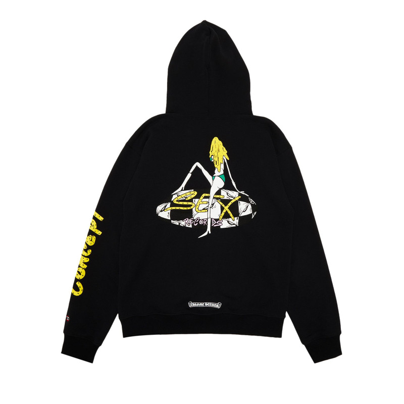 Chrome Hearts Chrome Hearts x Matty Boy Sex Records Hoodie 'Black' outlook