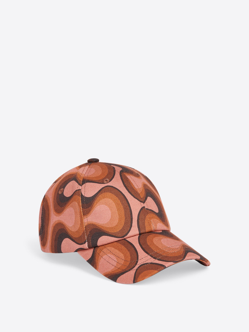 Dries Van Noten PRINTED COTTON CAP outlook
