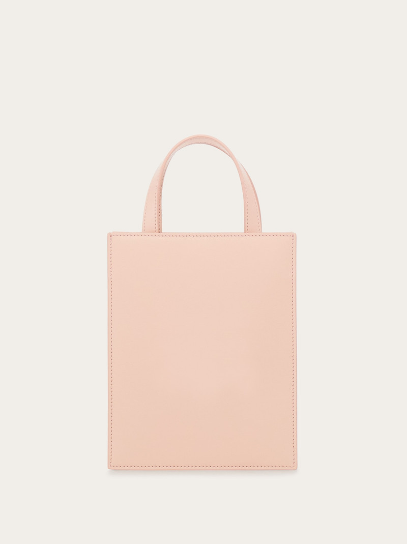 Double Gancini mini tote bag 3