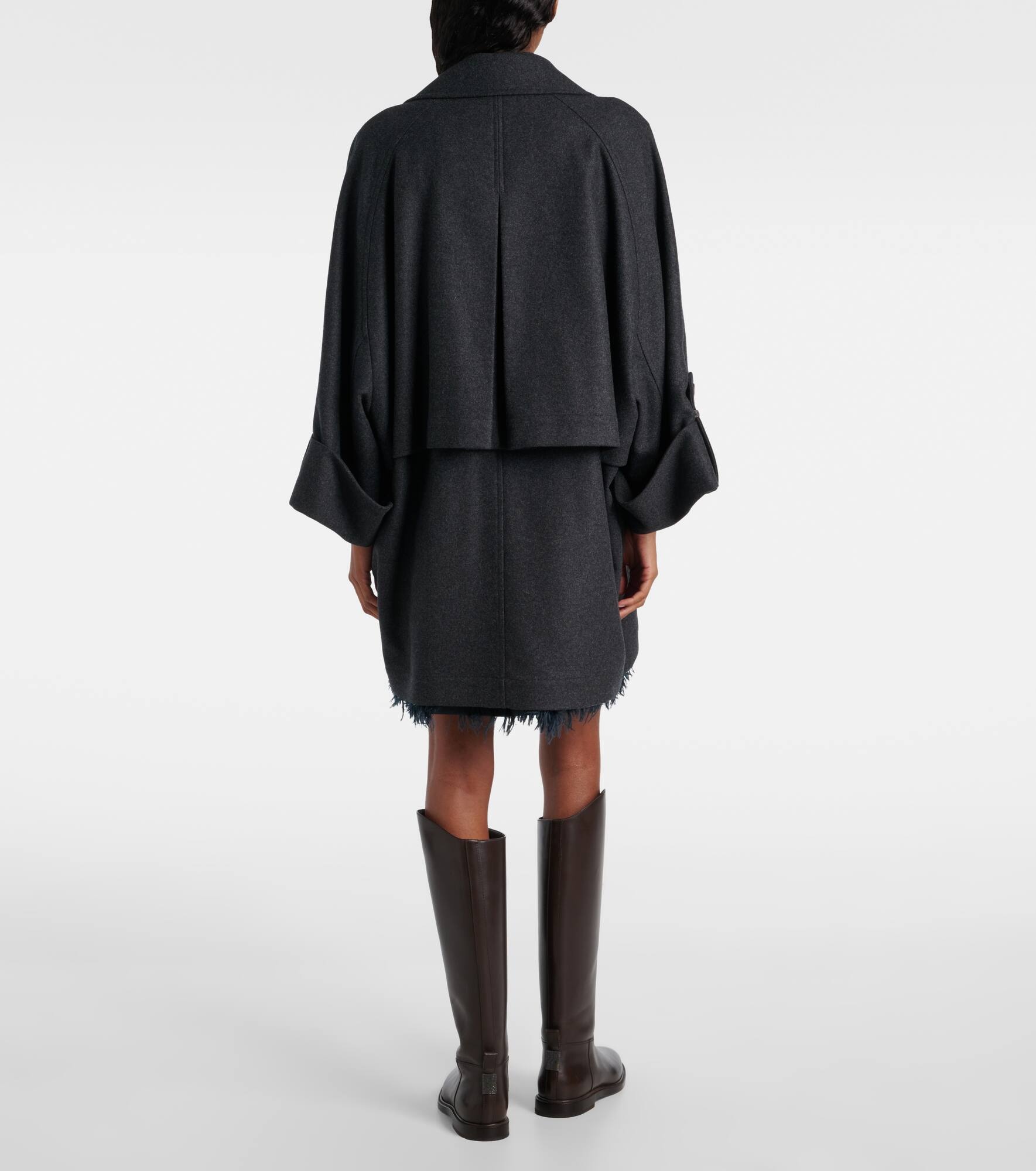 Oversized wool jacket - 3