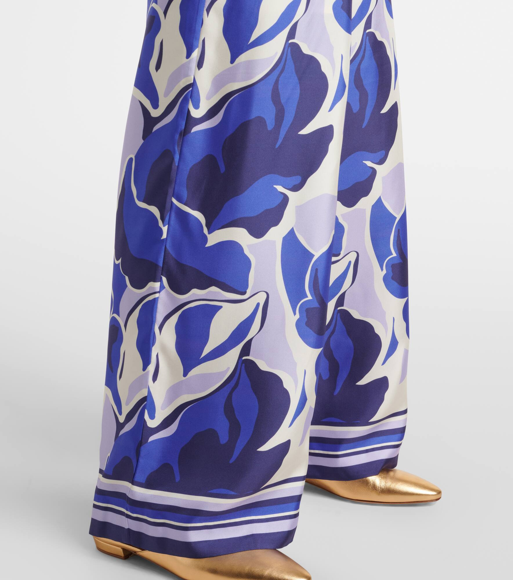 Paros printed wide-leg pants - 5