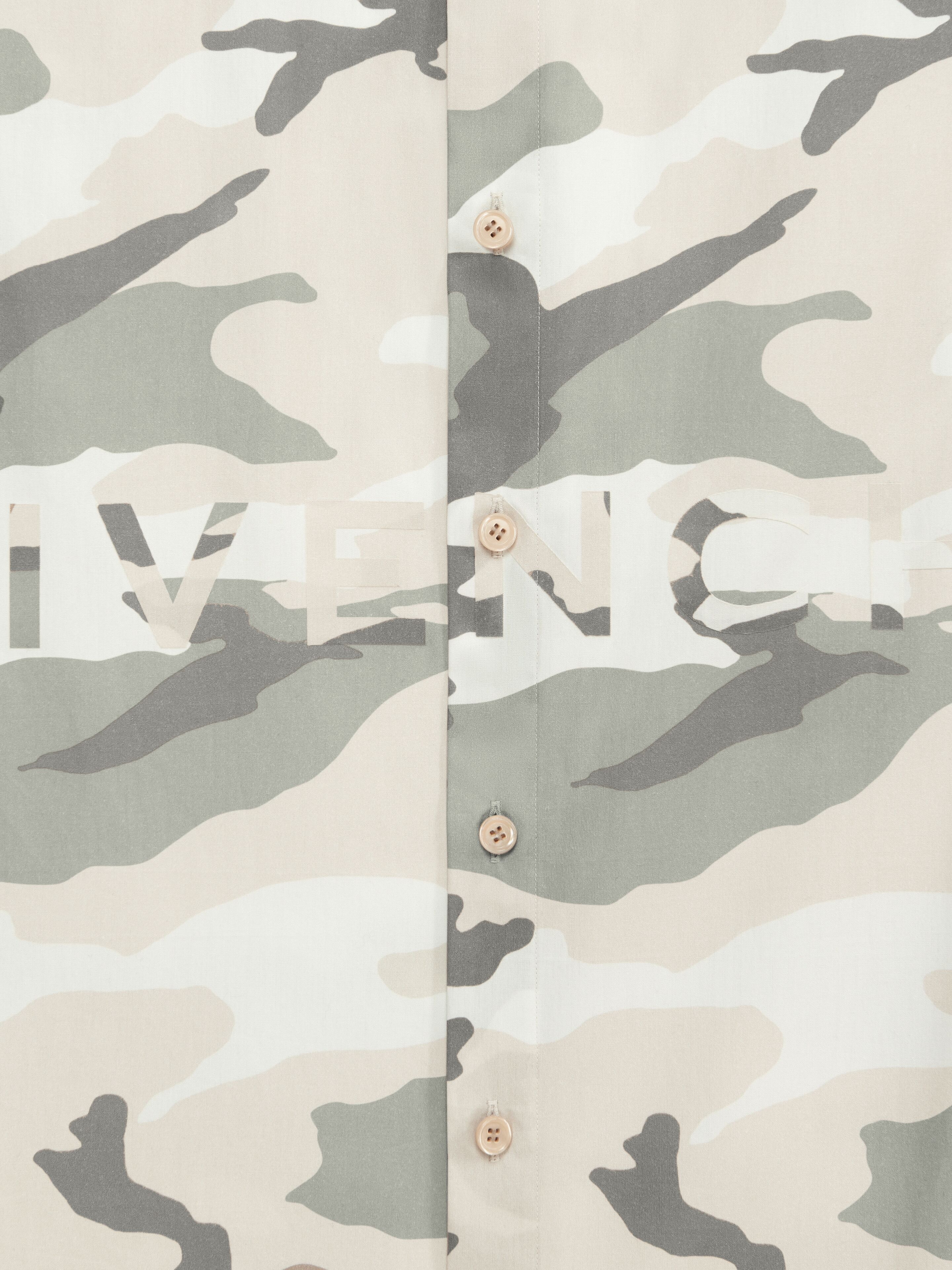 SHIRT IN PRINTED POPLIN - 5