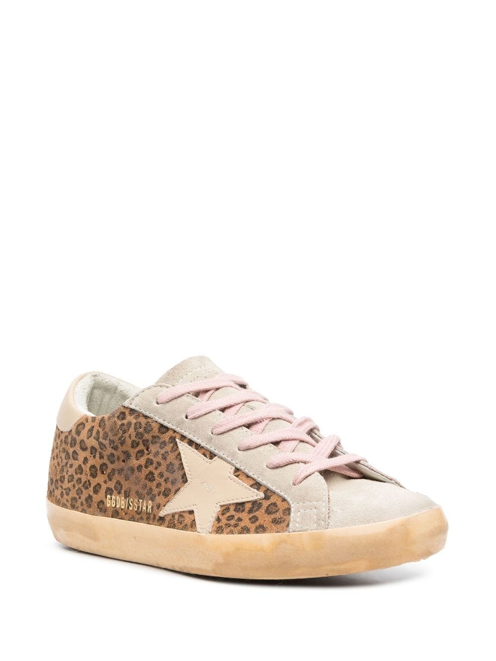 Super-Star leopard-print low-top sneakers - 2