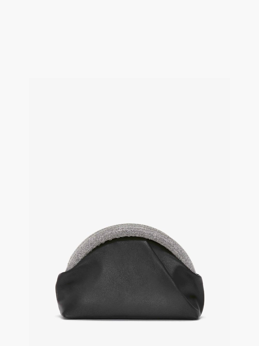 BUMPER-CLUTCH - LEATHER MINI BAG WITH CRYSTALS - 4