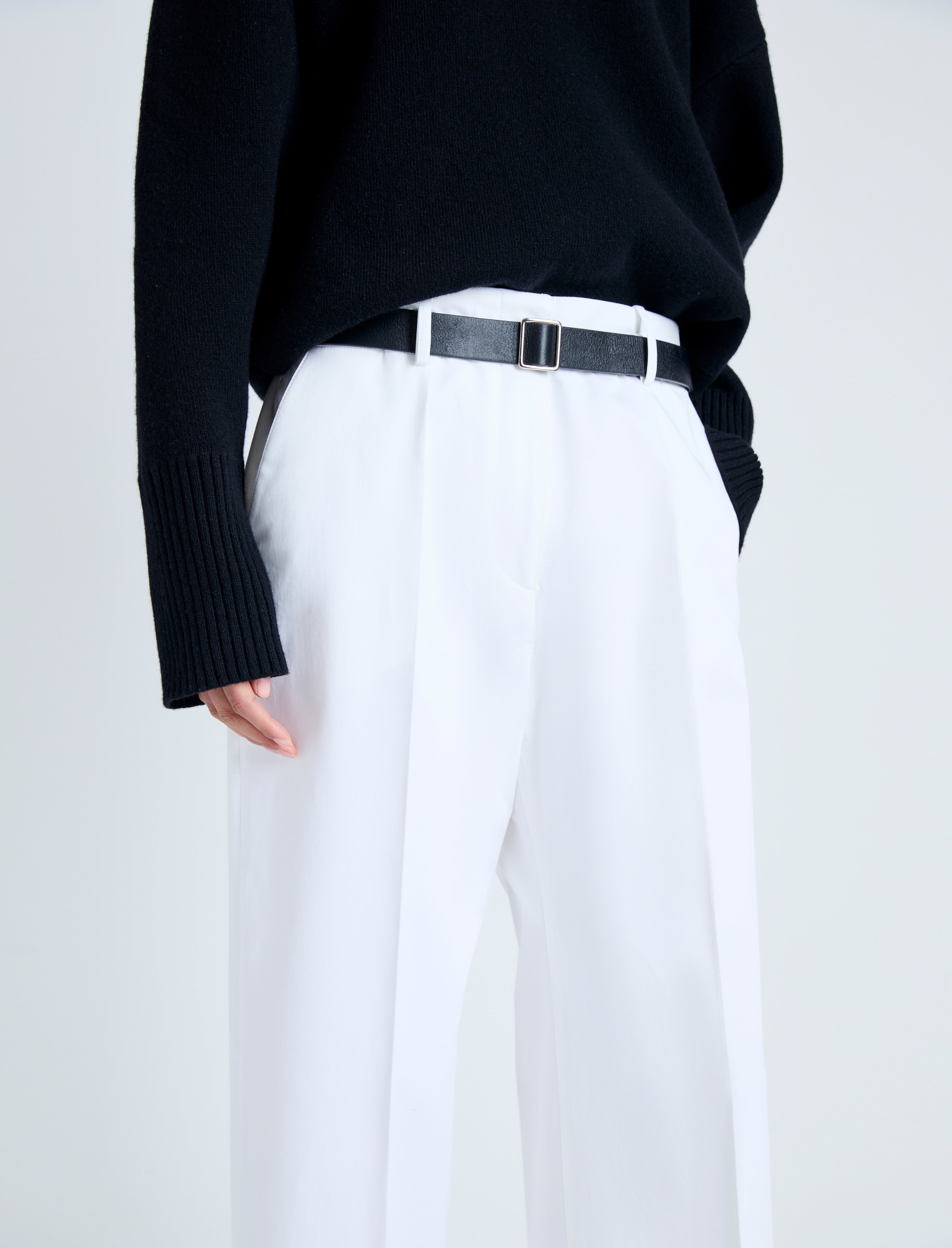 Amara Pant in Organic Cotton Twill - 5