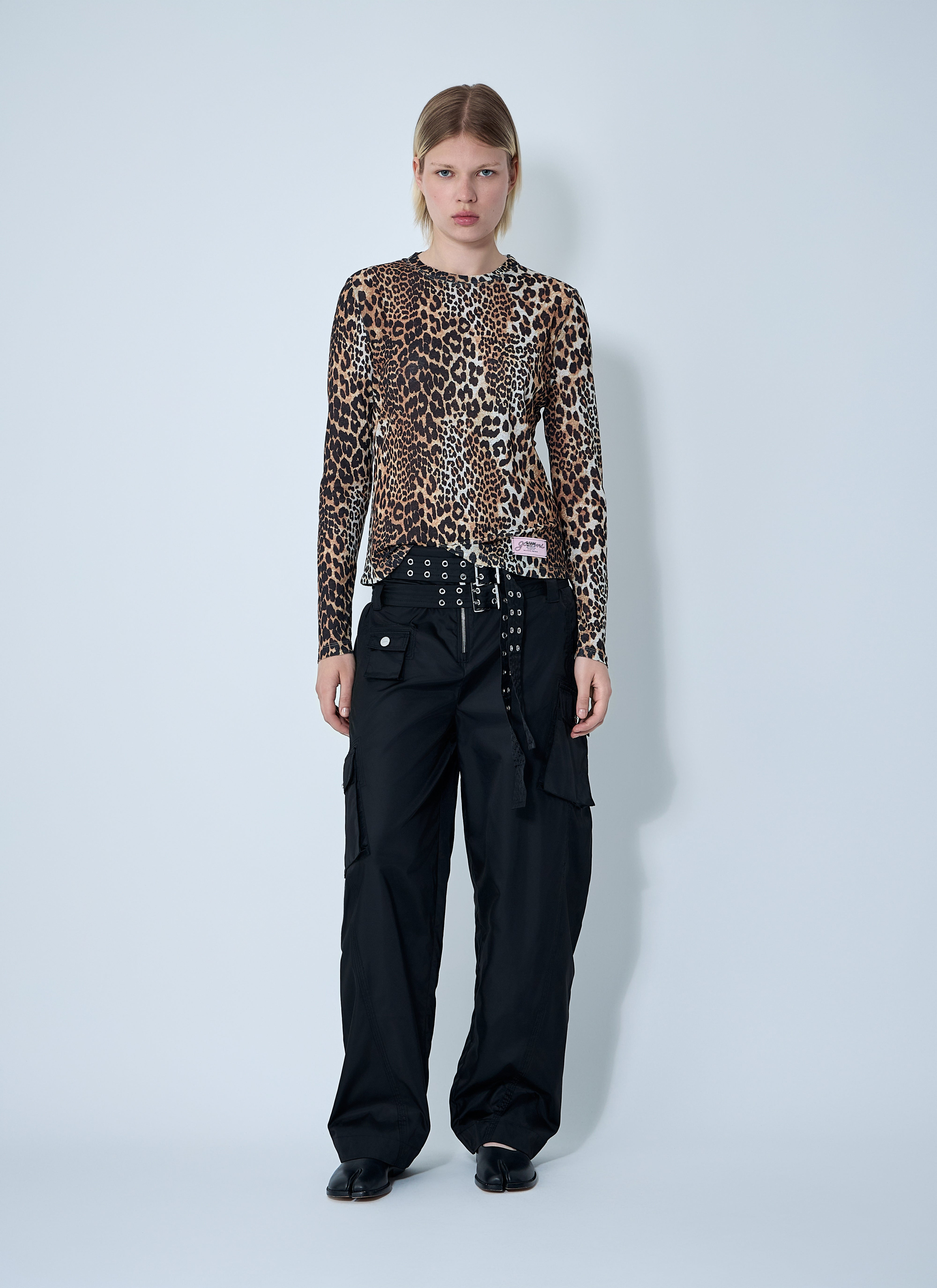 Ganni Women Mesh Top - 2