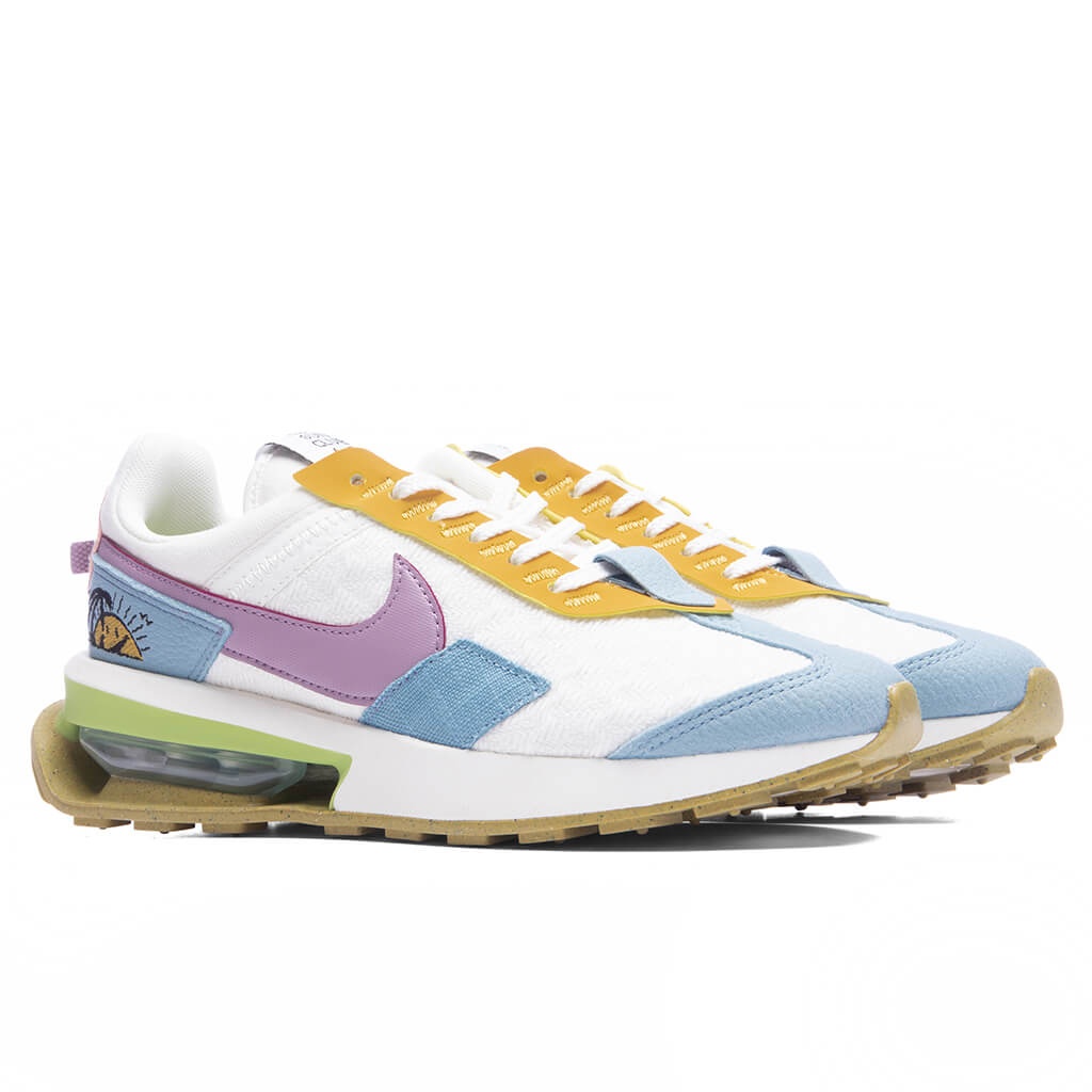 NIKE WOMEN'S AIR MAX PRE-DAY SE - SAIL/AMETHYST WAVE/ARCTIC ORANGE - 2