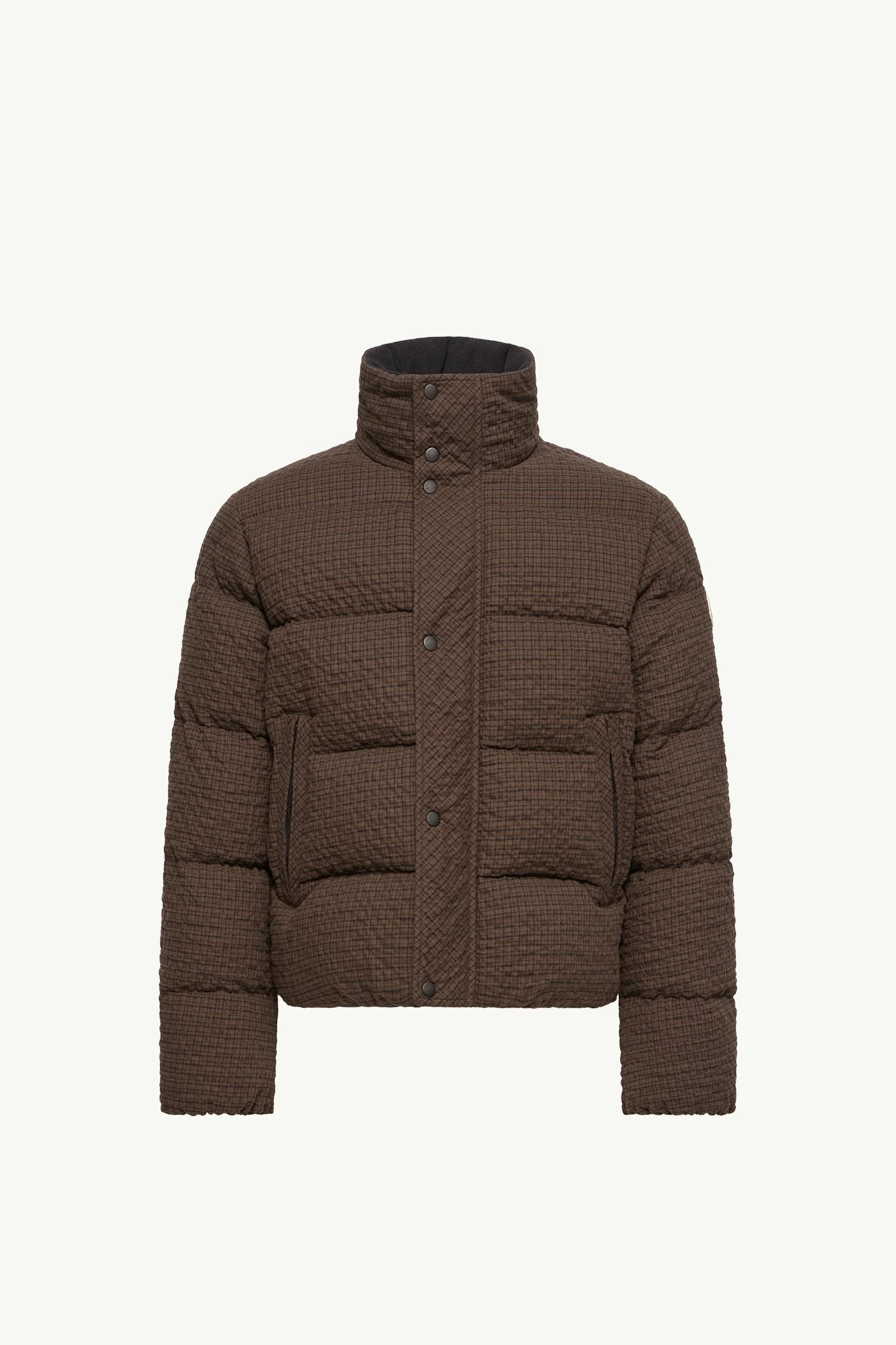 Oronte Cotton Flannel Short Down Jacket - 1