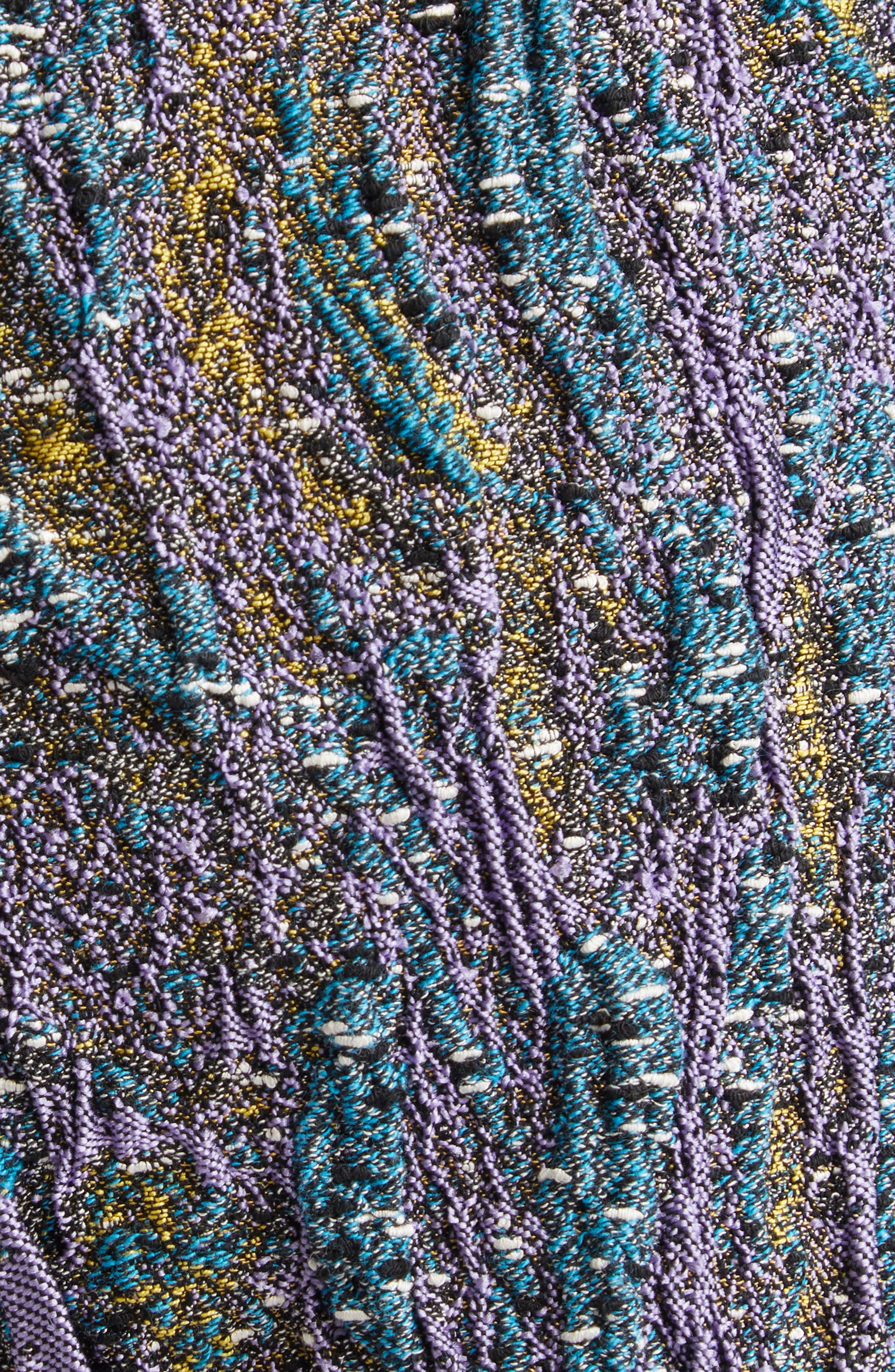 Dries Van Noten Pinky Embellished Abstract Jacquard Shorts in Yellow at Nordstrom - 6