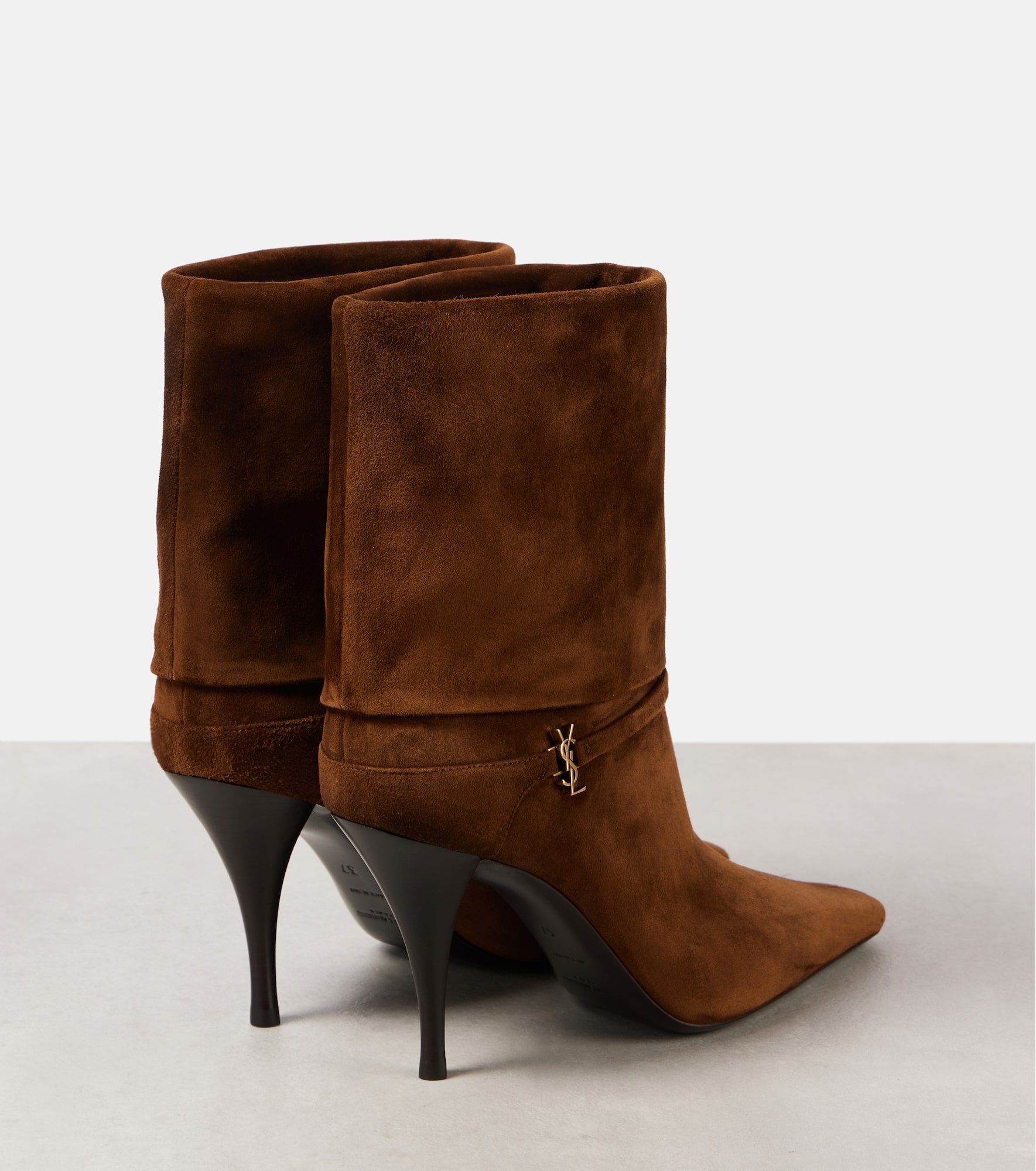 Vicky 90 suede booties - 2