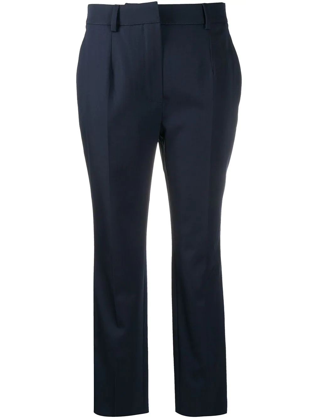 cropped tailored trousers - 1