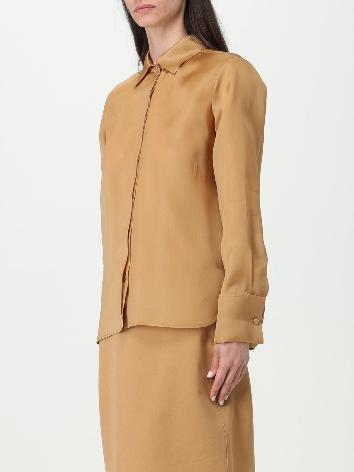Max Mara Shirt Woman Leather - 4