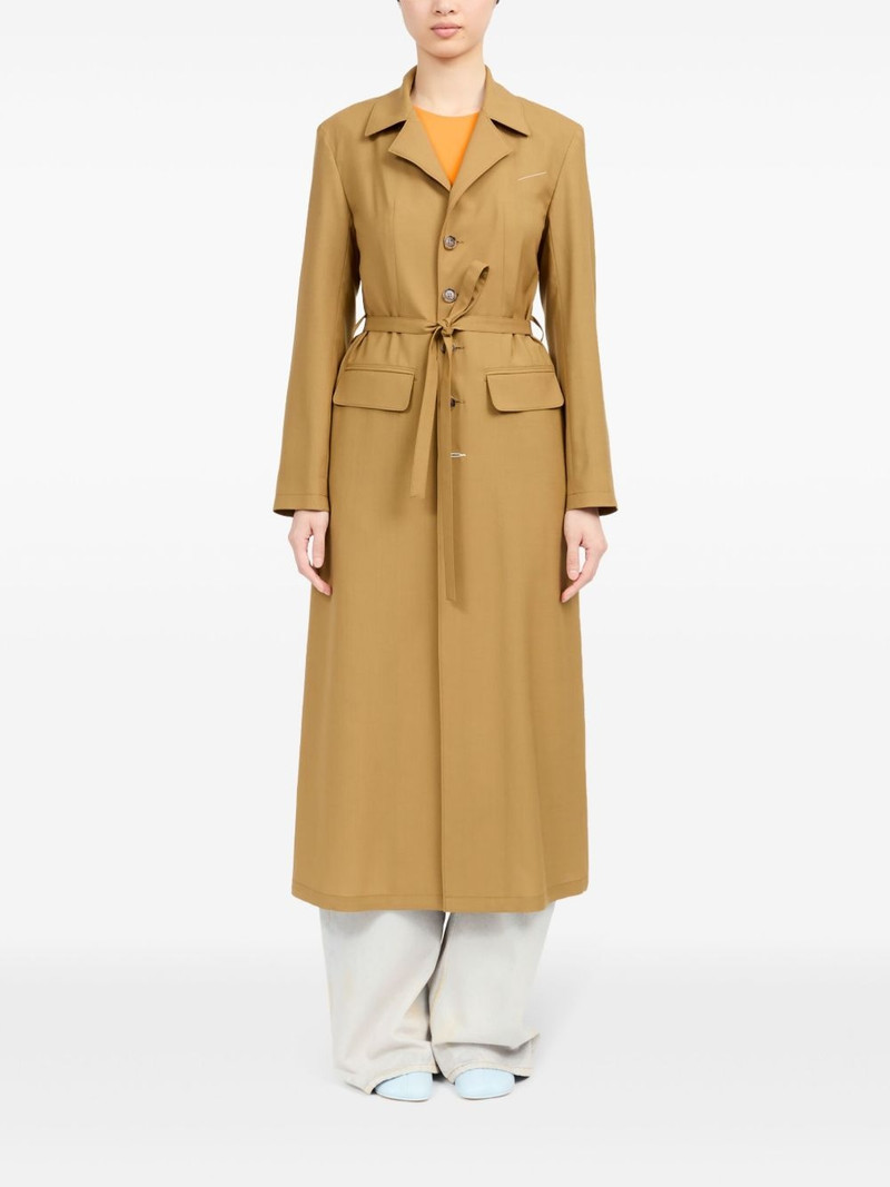 MM6 Maison Margiela wool coat outlook