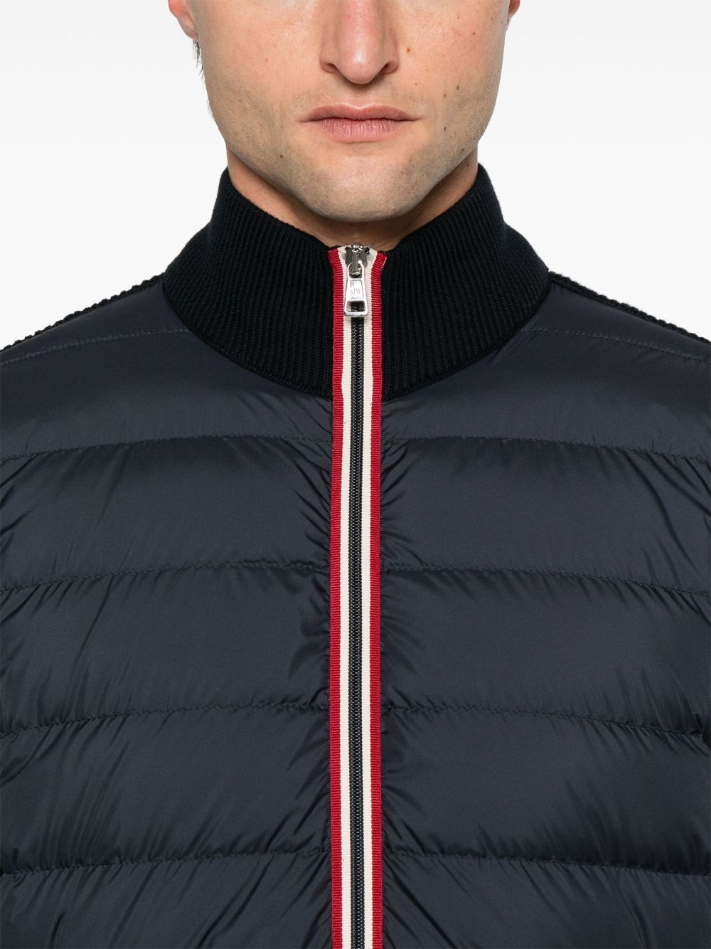 padded-panels cardigan - 5