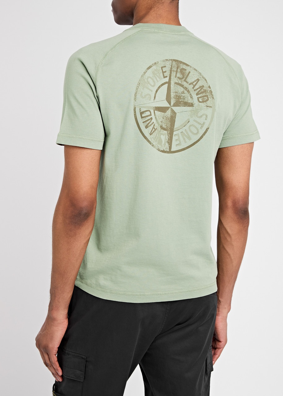 Stone Island Logo-printed Cotton T-shirt - 3