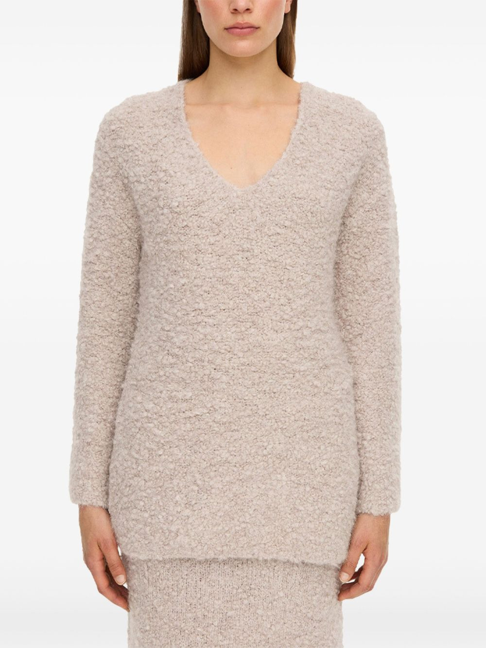 wide-sleeve sweater - 4