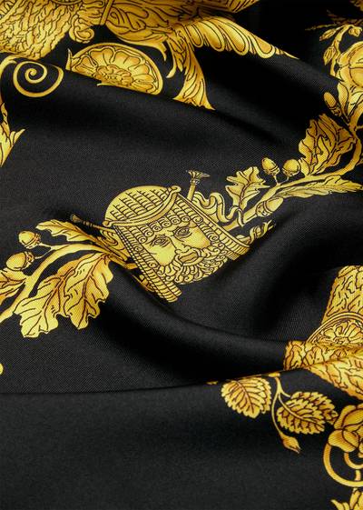 VERSACE Maschera Baroque Silk Large Foulard outlook