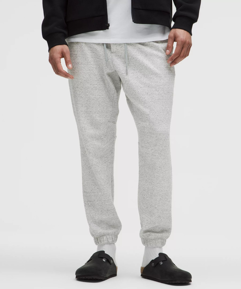 Textured Double-Knit Cotton Jogger *Regular 1