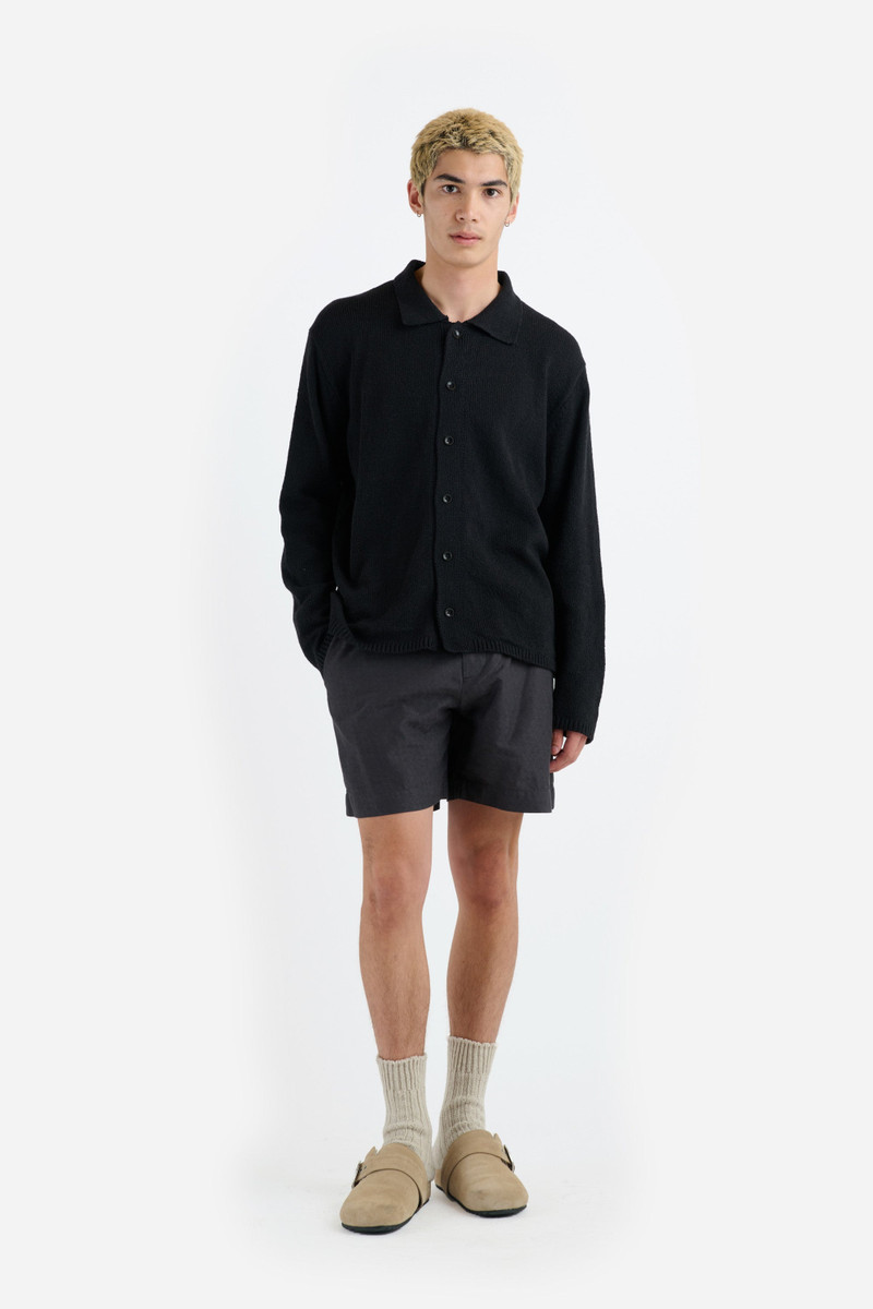 The Elder Statesman JAQUARD SILK DRAWSTRING SHORT outlook