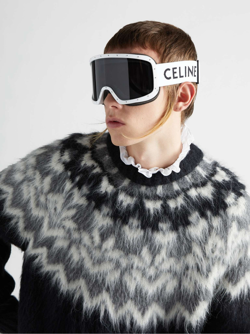 CELINE Studded Webbing-Trimmed Goggles outlook