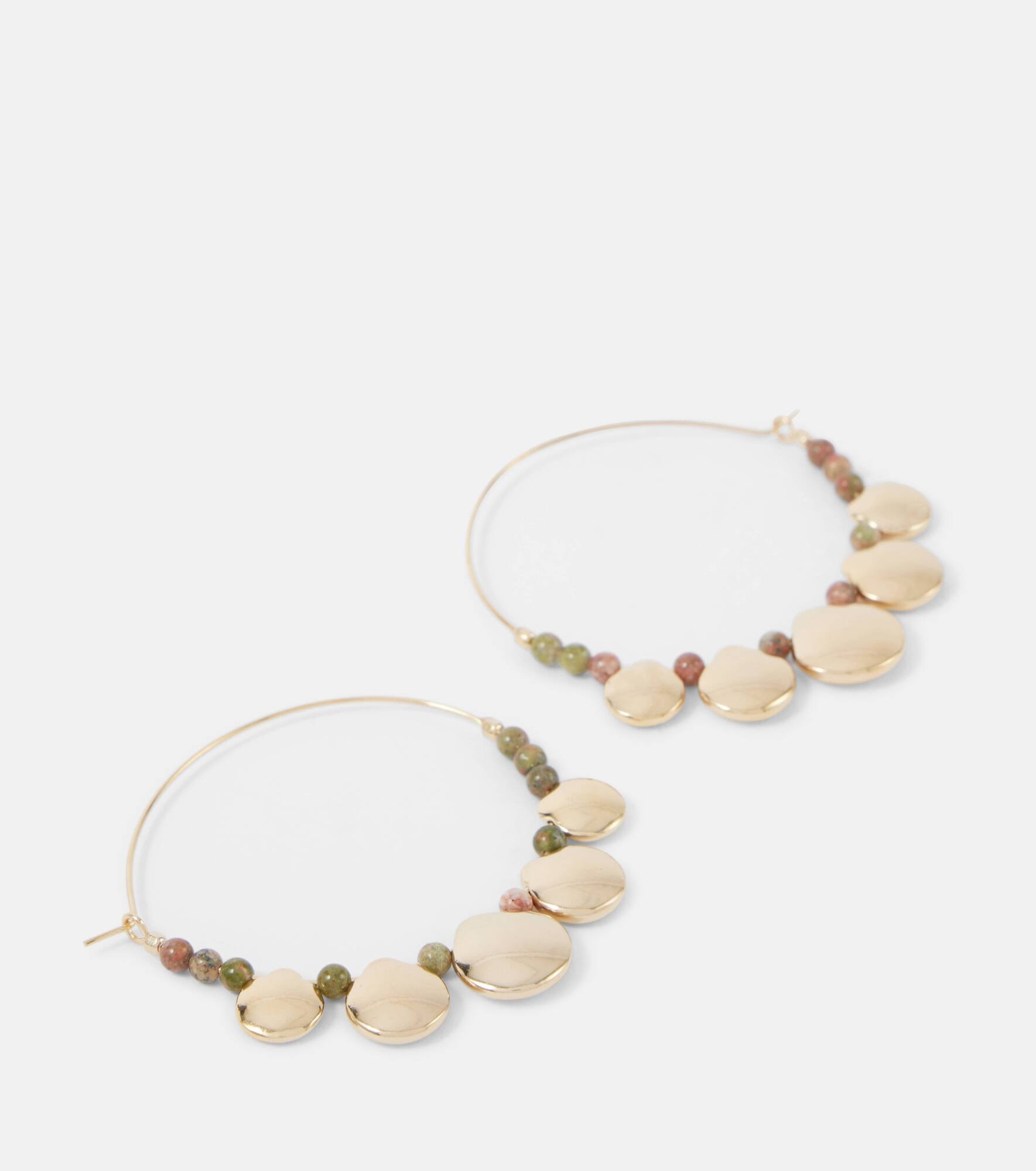 Adriel beaded hoop earrings - 4