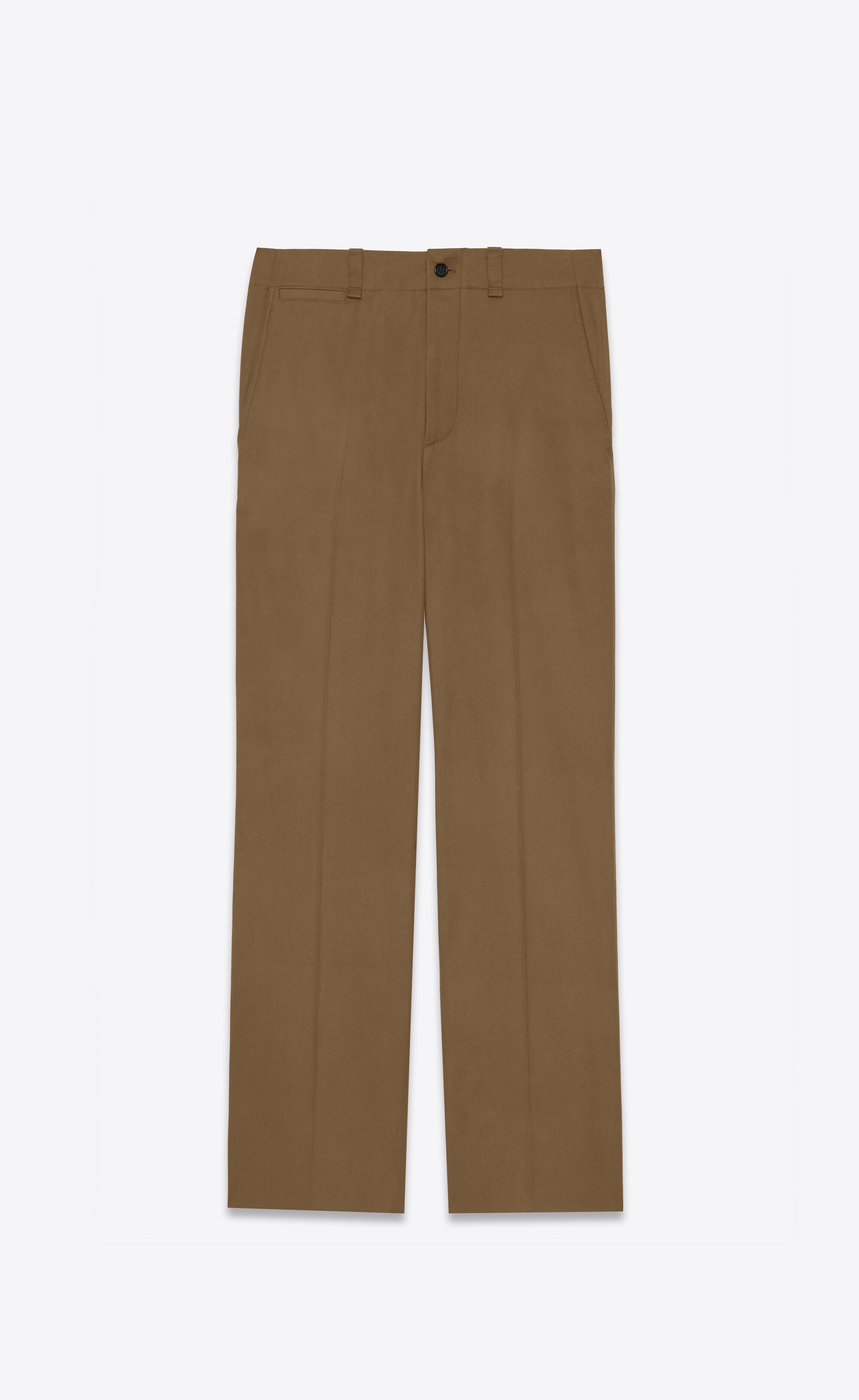 pants in cotton twill - 1