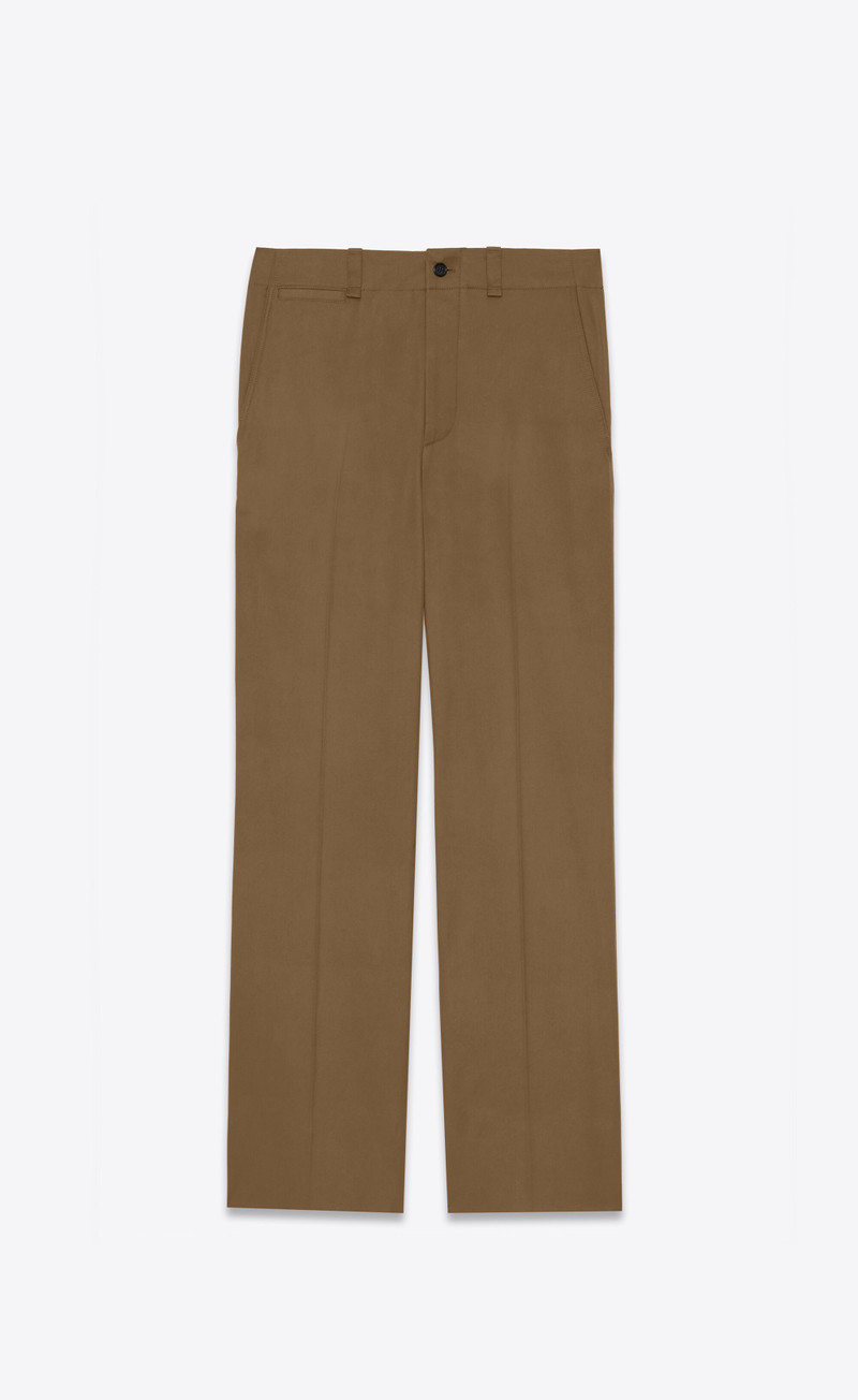 pants in cotton twill - 1